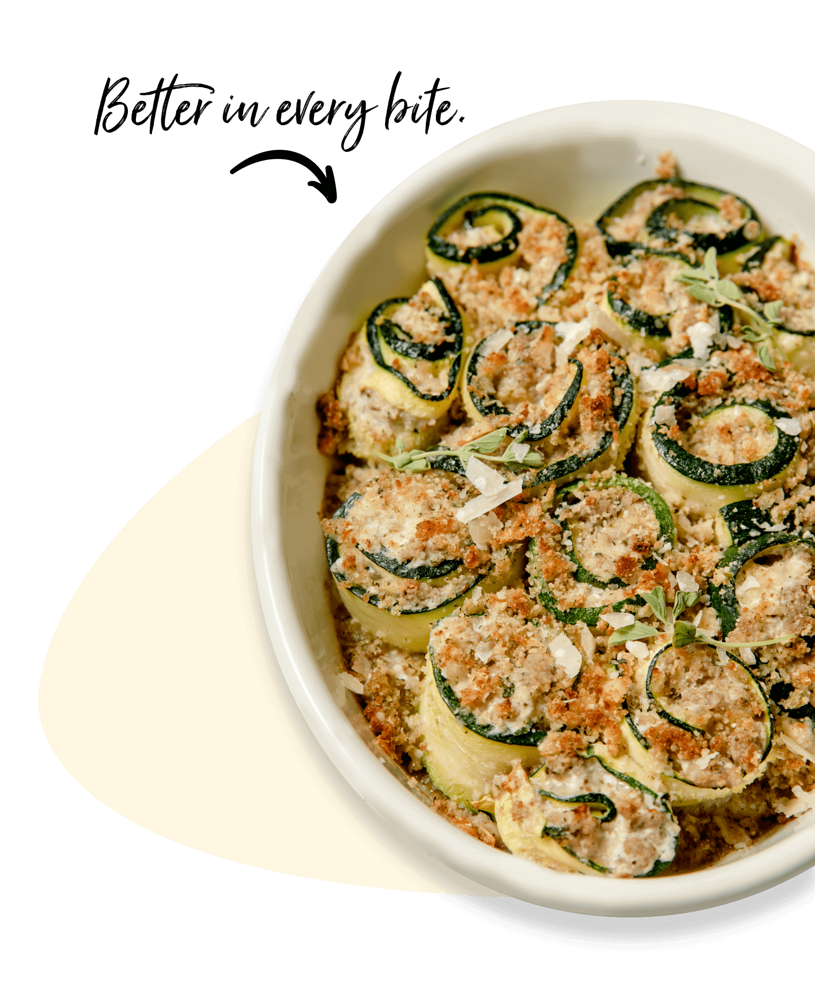 Lemon ricotta zucchini roll ups