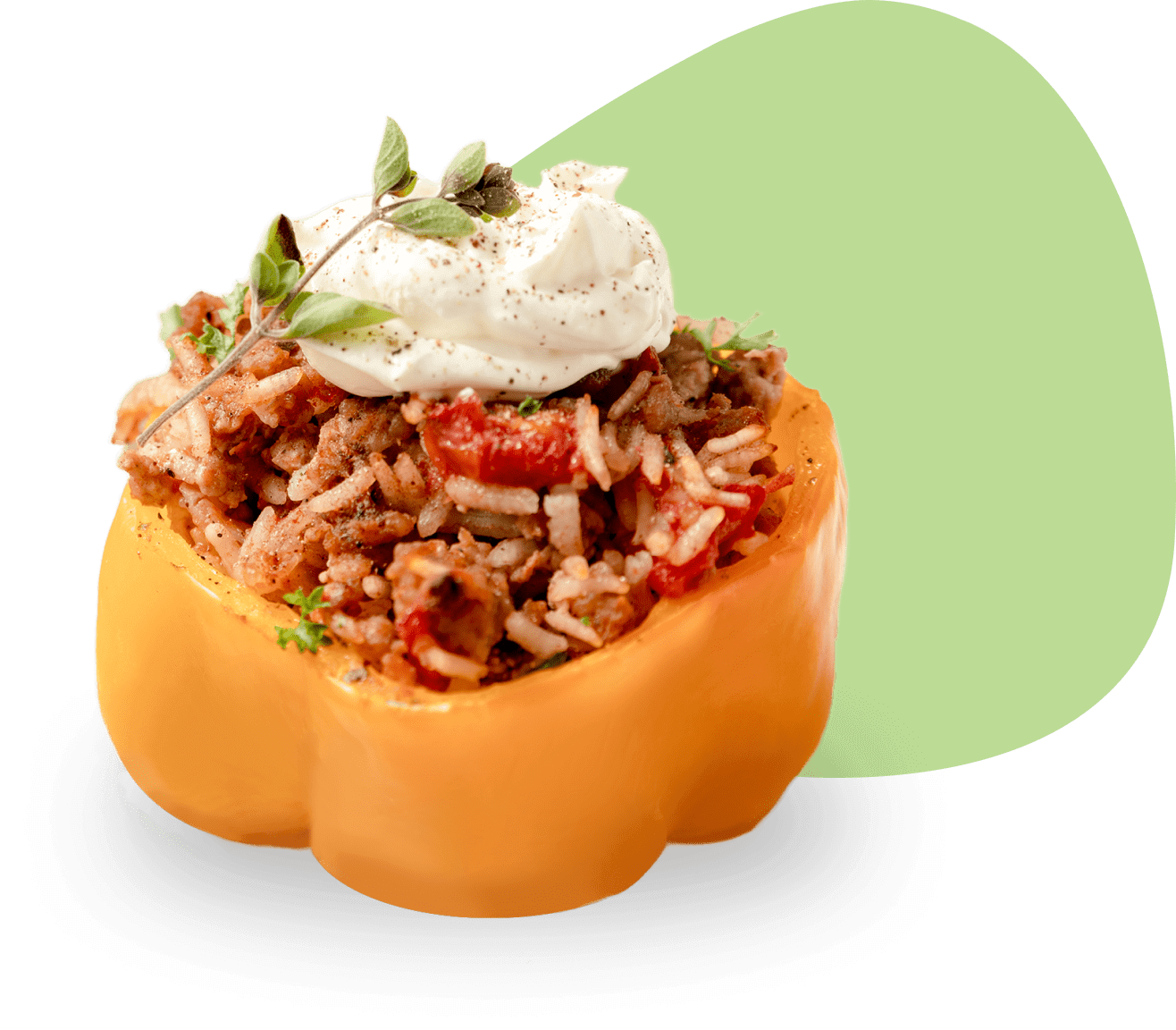 Stuffed pepper