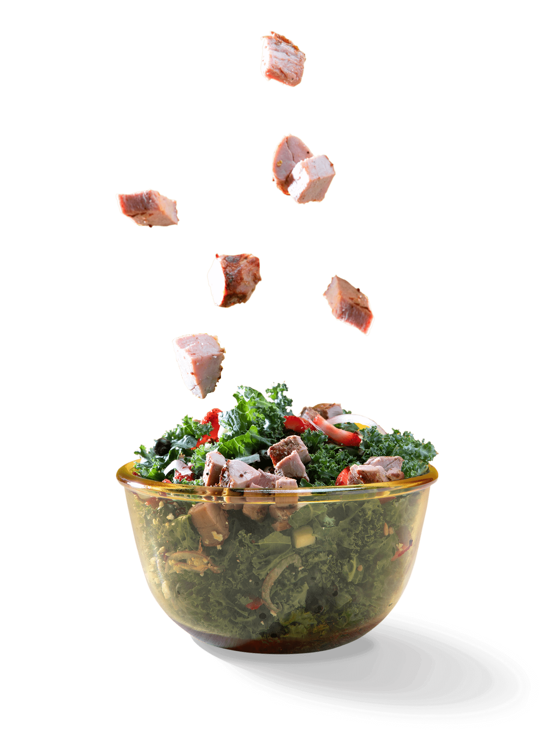 Surprisingly good for you pork bowl