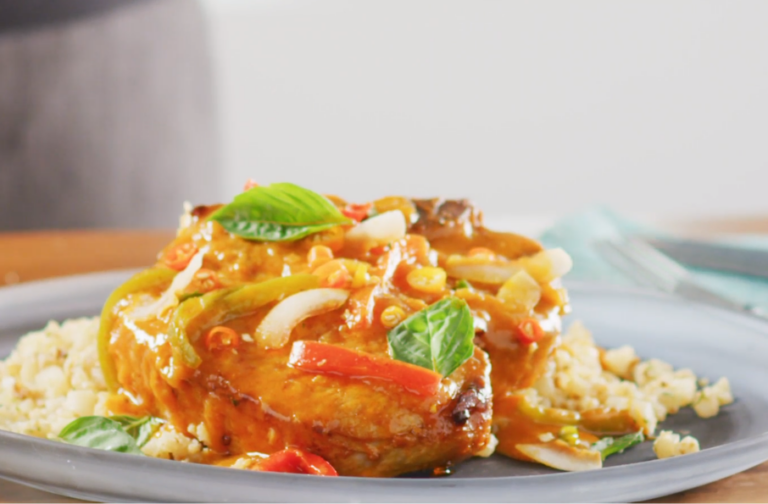 Instant Pot Thai Pork Chop Curry