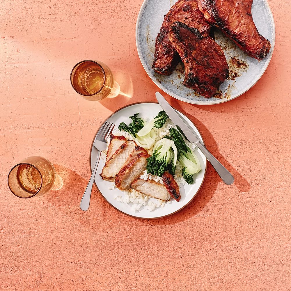 Air-Fried Korean Pork Chops