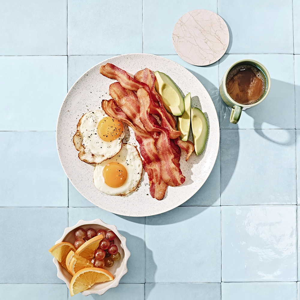 Classic Bacon & Eggs Breakfast