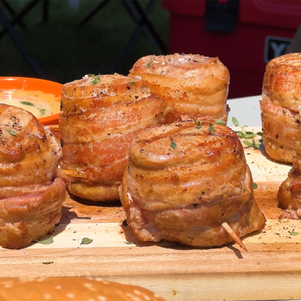 Bacon Wrapped Pork Medallions