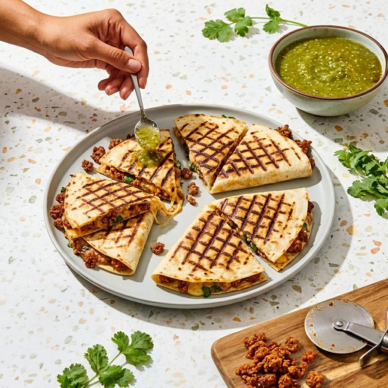 Chorizo Quesadillas